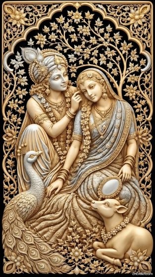 GOD 105 - 3D relief for CNC carving