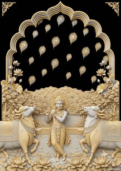 GOD 142 - 3D relief for CNC carving