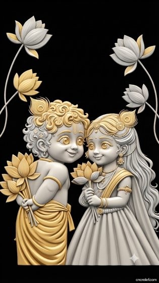 GOD 183 - 3D relief for CNC carving
