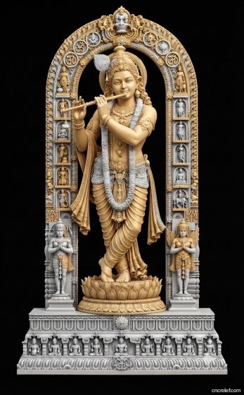 GOD 191 - 3D relief for CNC carving