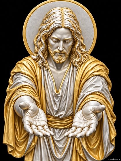 Christianity 152 - 3D relief for CNC carving