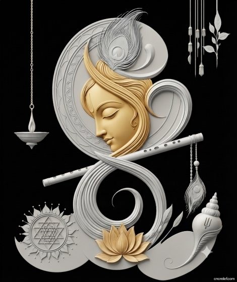 GOD 175 - 3D relief for CNC carving