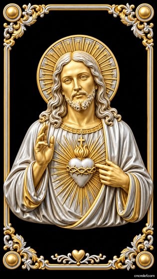 Christianity 117 - 3D relief for CNC carving