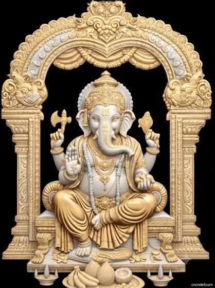 GOD 125 - 3D relief for CNC carving