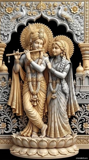 GOD 093 - 3D relief for CNC carving
