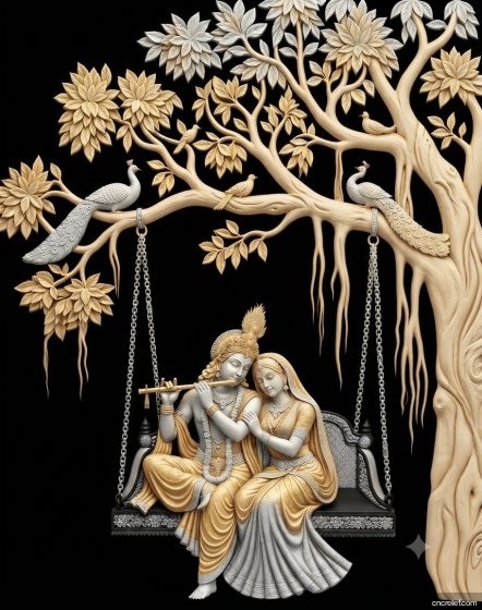 GOD 188 - 3D relief for CNC carving