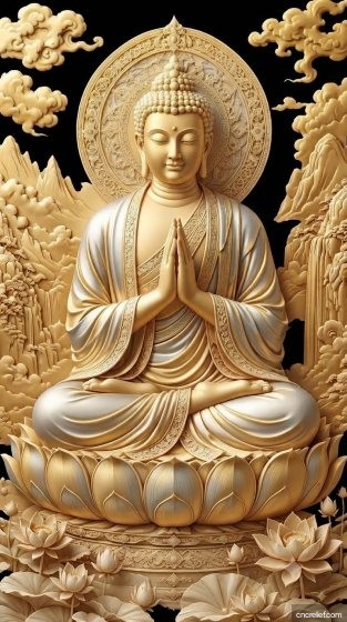 GOD 074 - 3D relief for CNC carving