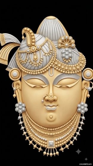 GOD 131 - 3D relief for CNC carving
