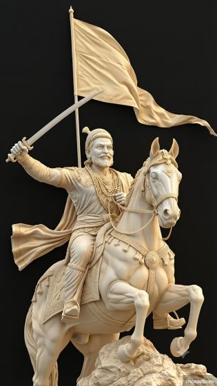 SHIVA JI MAHARAJ 39 - 3D relief for CNC carving