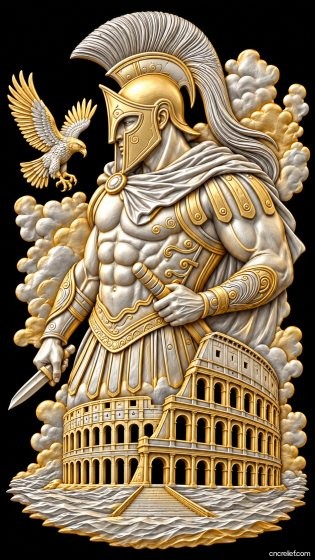 Christianity 139 - 3D relief for CNC carving