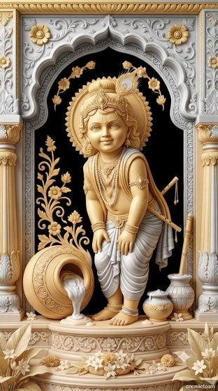GOD 036 - 3D relief for CNC carving
