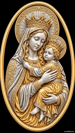 Christianity 142 - 3D relief for CNC carving