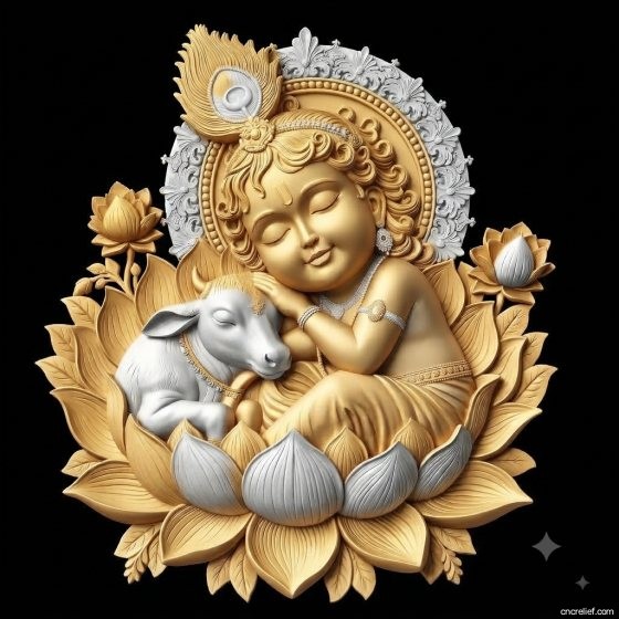GOD 123 - 3D relief for CNC carving