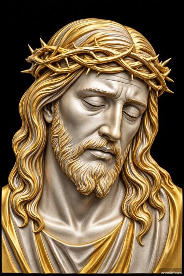 Christianity 134 - 3D relief for CNC carving
