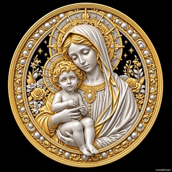 Christianity 167 - 3D relief for CNC carving