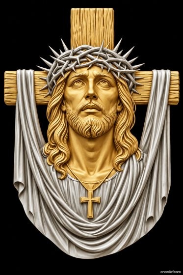 Christianity 168 - 3D relief for CNC carving