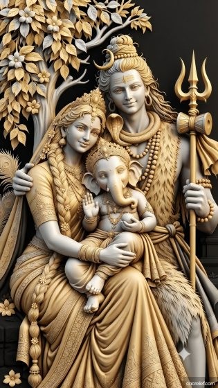 GOD 050 - 3D relief for CNC carving
