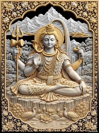 GOD 116 - 3D relief for CNC carving