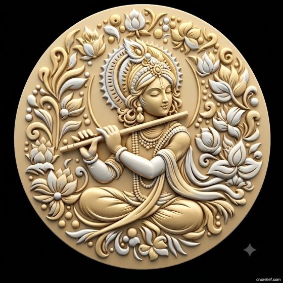 GOD 165 - 3D relief for CNC carving