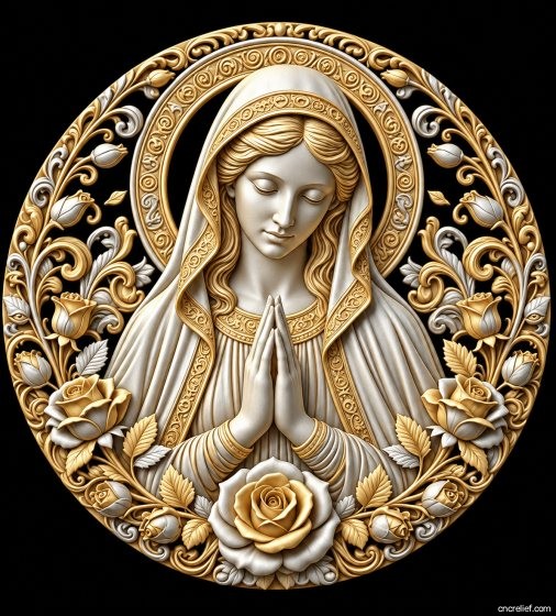 Christianity 135 - 3D relief for CNC carving