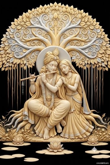 GOD 145 - 3D relief for CNC carving