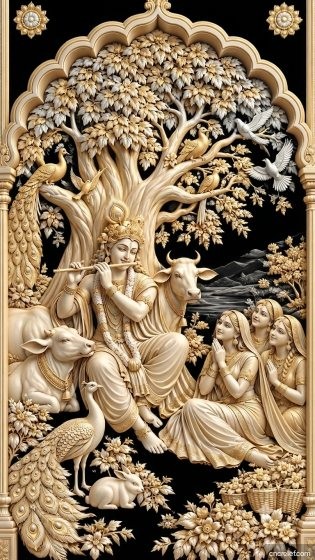 GOD 180 - 3D relief for CNC carving