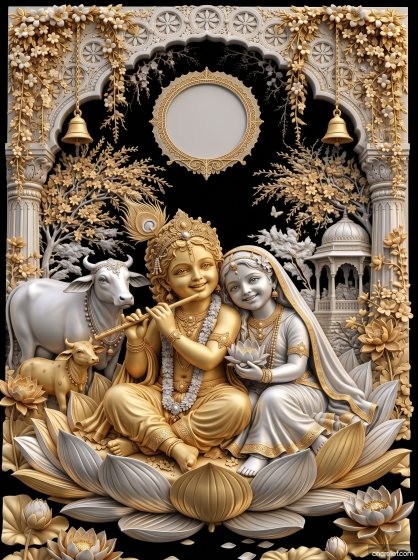 GOD 027 - 3D relief for CNC carving