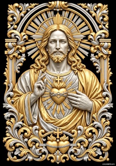 Christianity 141 - 3D relief for CNC carving