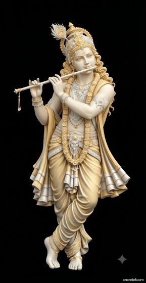 GOD 194 - 3D relief for CNC carving