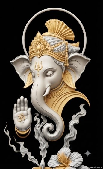 GOD 172 - 3D relief for CNC carving