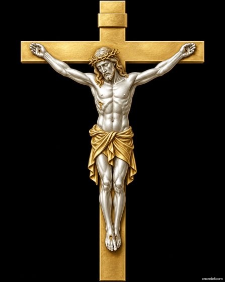 Christianity 149 - 3D relief for CNC carving