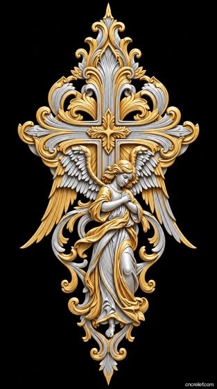 Christianity 173 - 3D relief for CNC carving