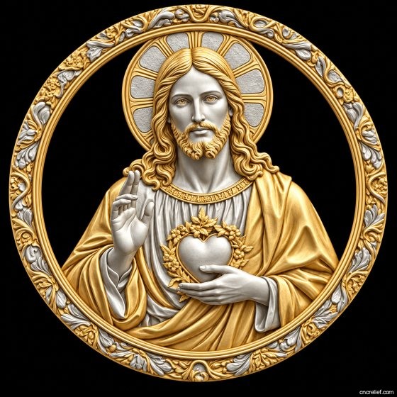 Christianity 174 - 3D relief for CNC carving
