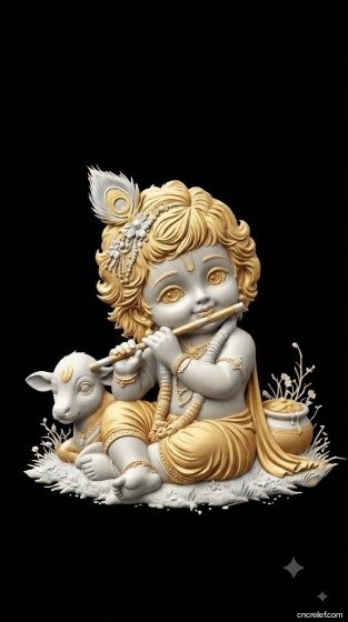 GOD 061 - 3D relief for CNC carving