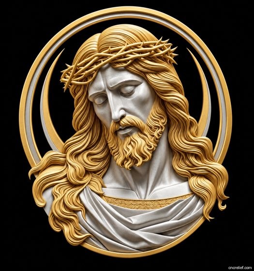 Christianity 147 - 3D relief for CNC carving