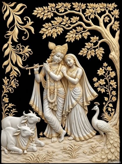 GOD 087 - 3D relief for CNC carving