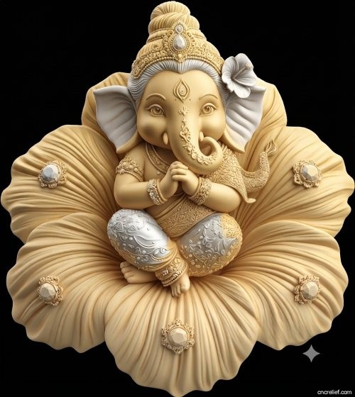 GOD 185 - 3D relief for CNC carving