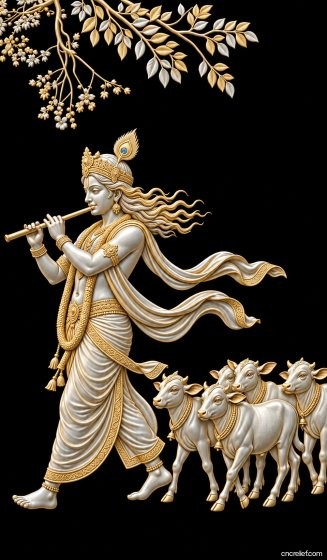 GOD 023 - 3D relief for CNC carving