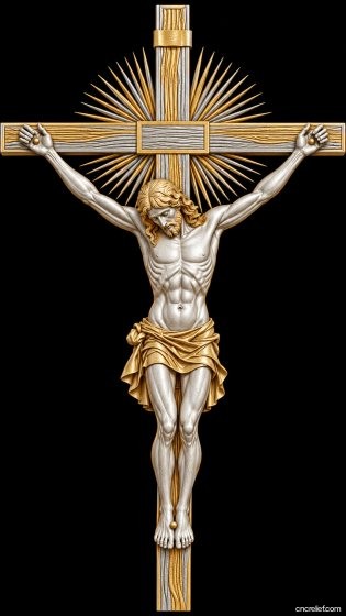 Christianity 159 - 3D relief for CNC carving