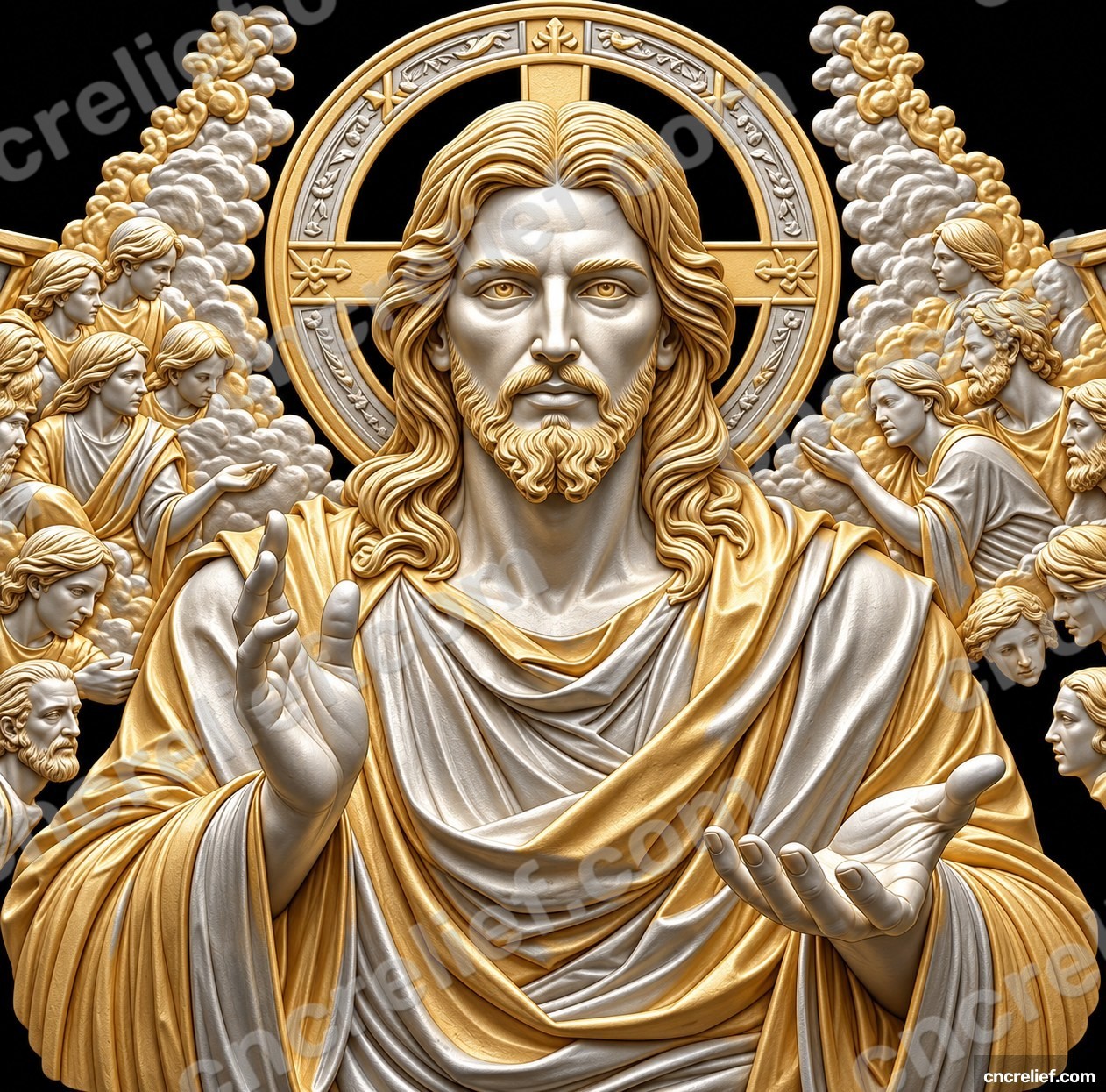 Christianity 160 - 3D relief design preview