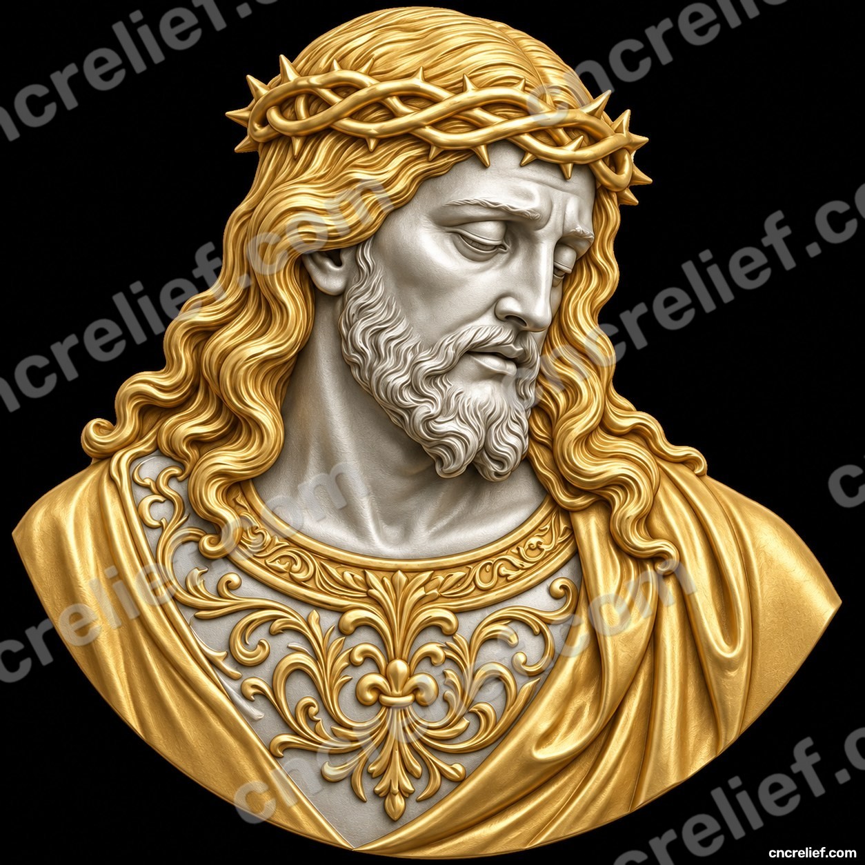 Christianity 127 - 3D relief design preview