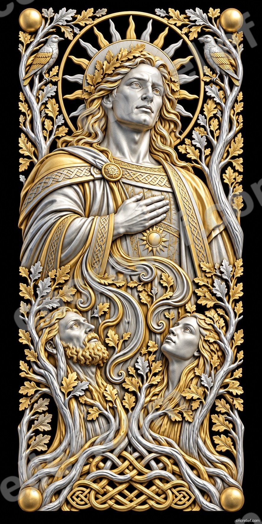 Christianity 156 - 3D relief design preview