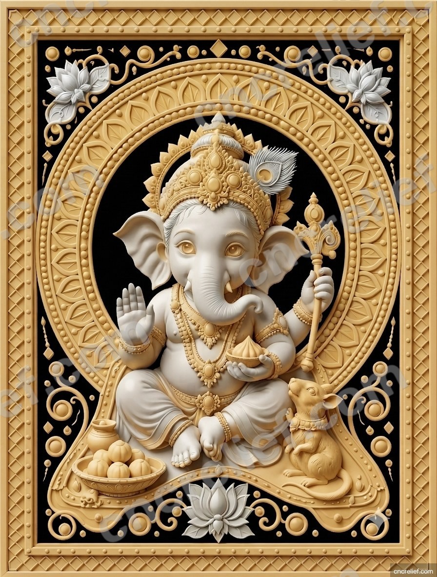 GOD 155 - 3D relief design preview