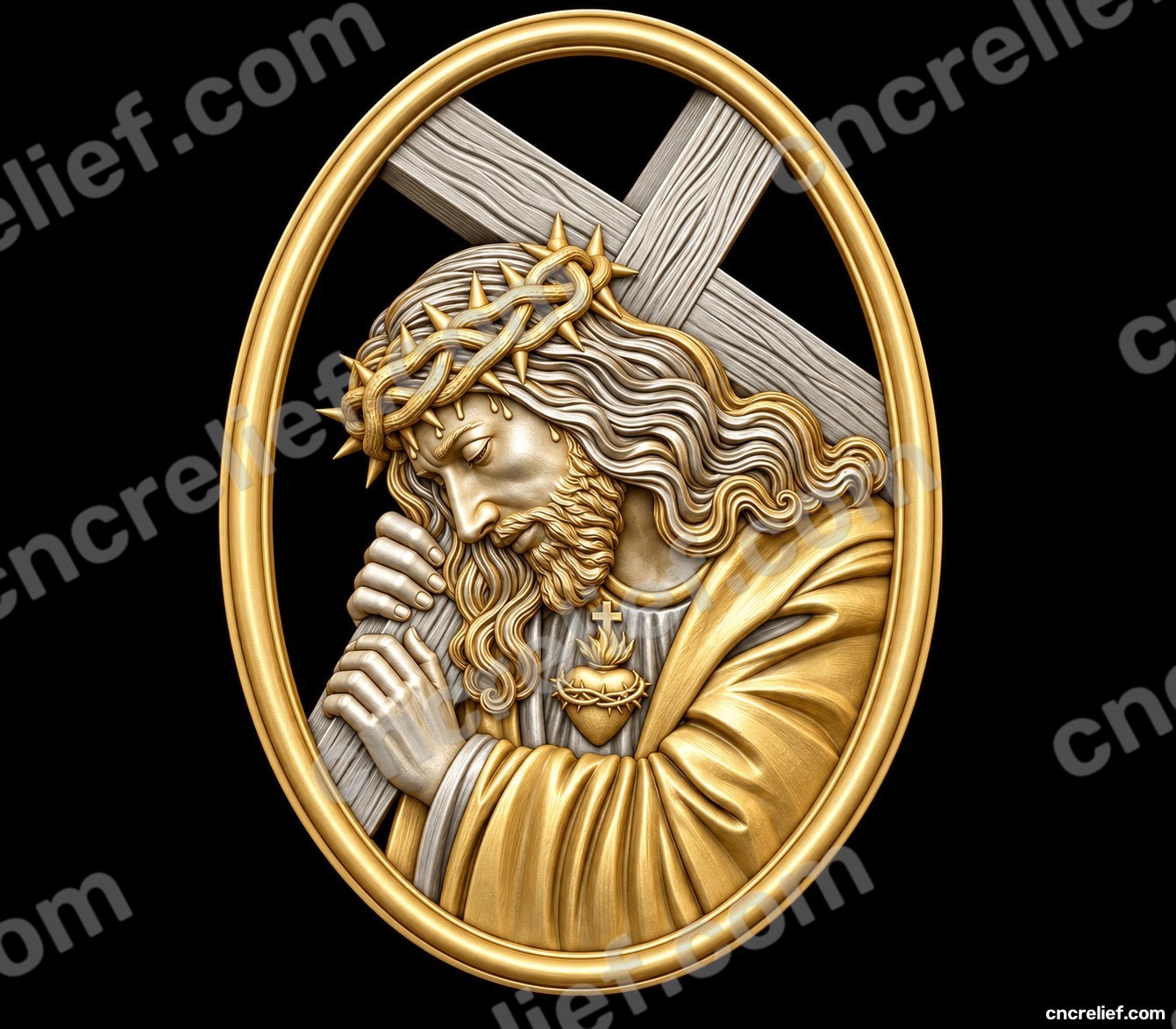Christianity 143 - 3D relief design preview