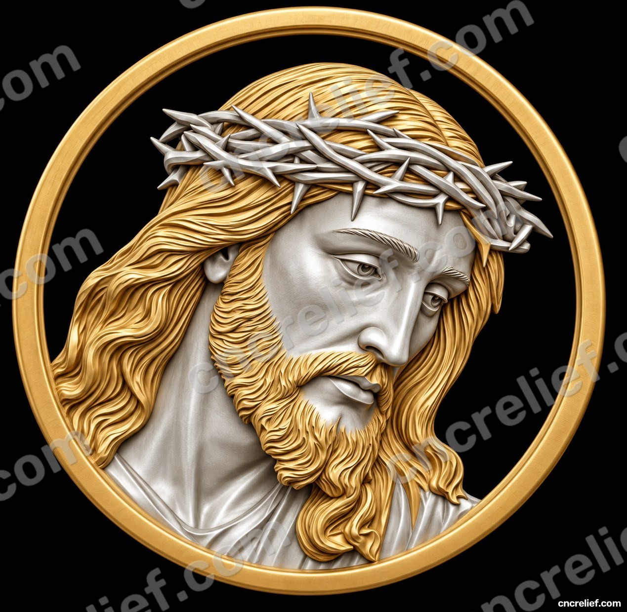 Christianity 138 - 3D relief design preview
