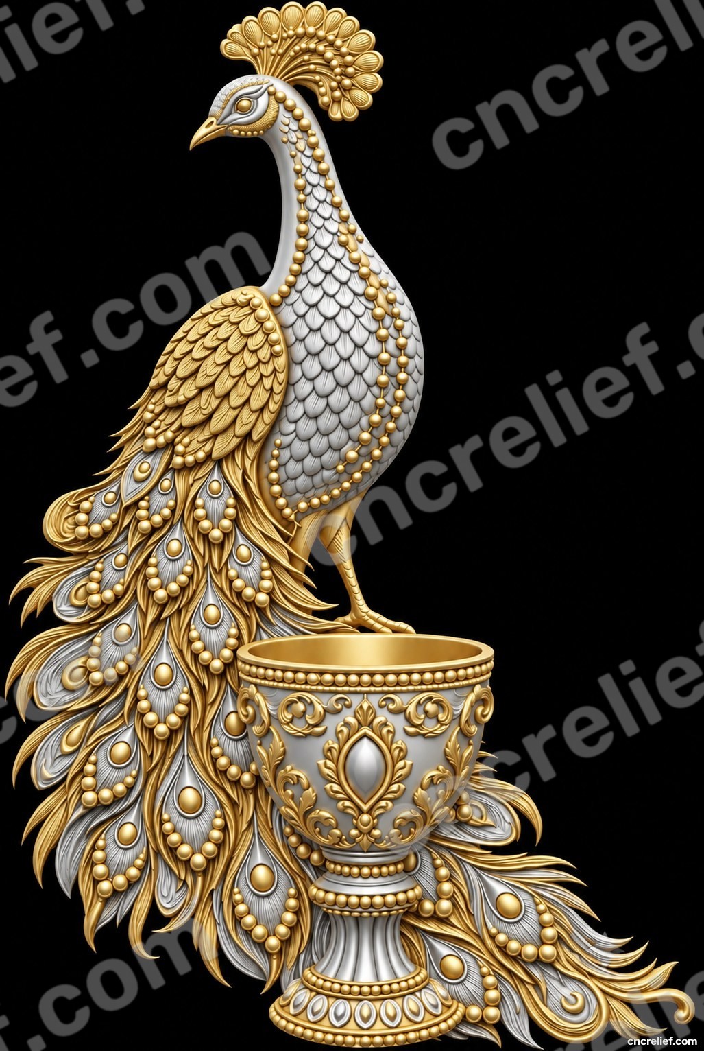 GOD 005 - 3D relief design preview
