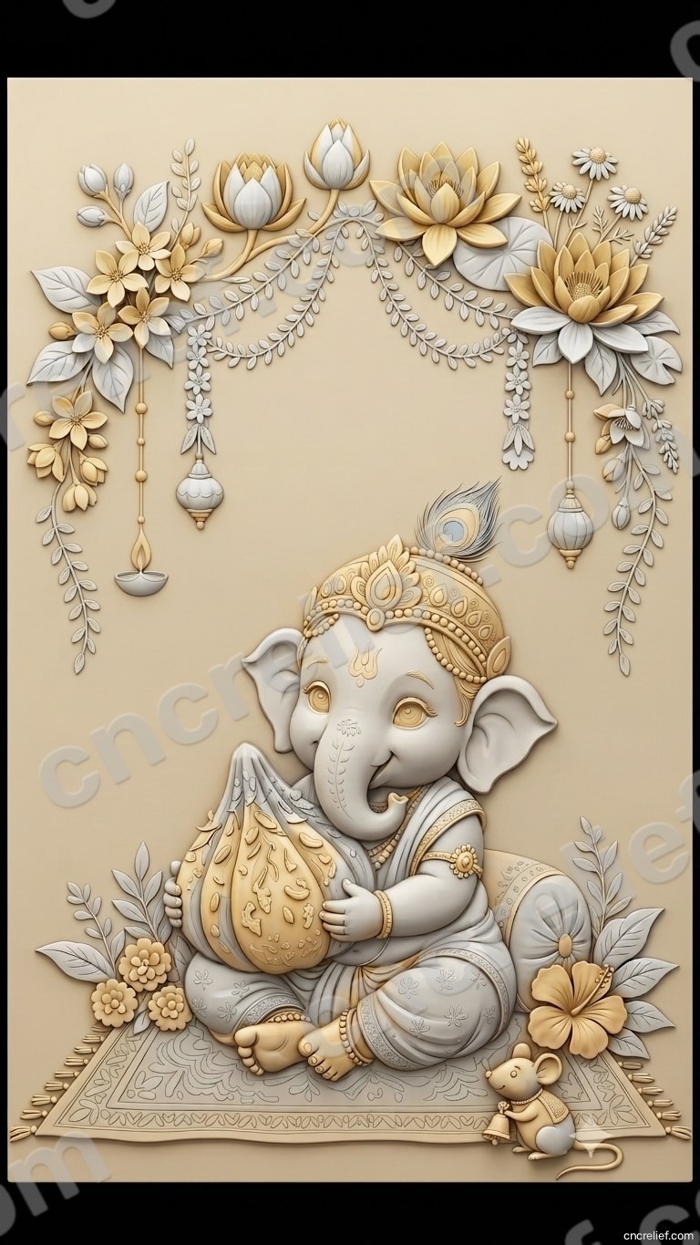 GOD 139 - 3D relief design preview