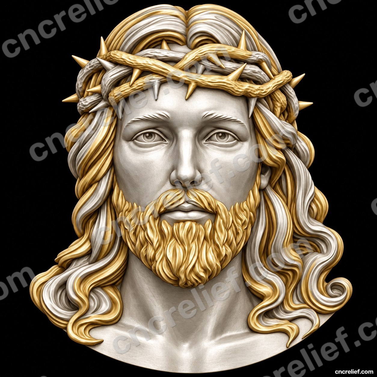 Christianity 124 - 3D relief design preview