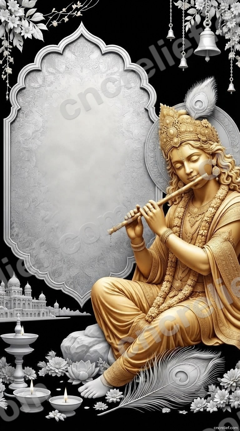 GOD 122 - 3D relief design preview
