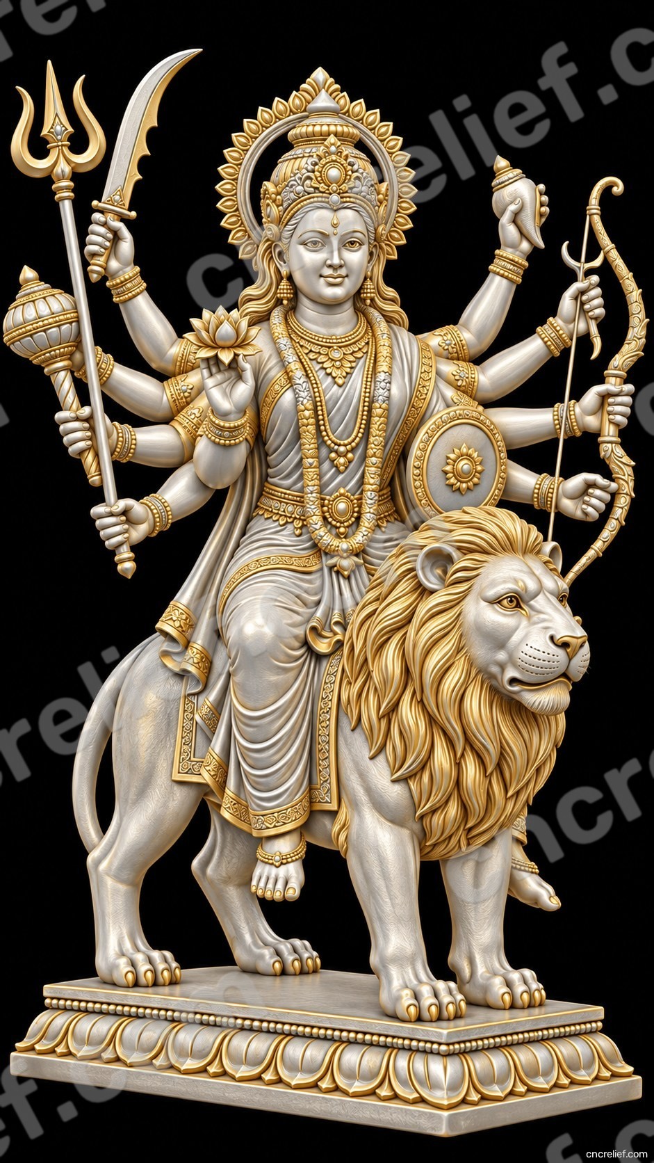 HANUMAN JI 36 - 3D relief design preview